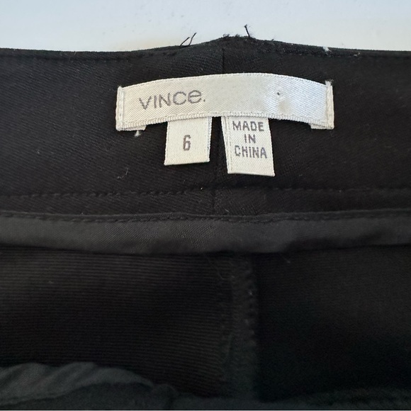 Vince Skinny Pants, Black, 6, 2 snap and zip front closure, NWOT - Picture 4 of 5